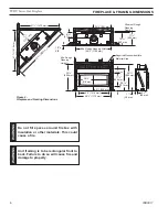 Предварительный просмотр 6 страницы Monessen Hearth WDV Wideview WDV500 Installation And Operating Instructions Manual