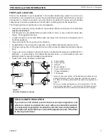 Предварительный просмотр 7 страницы Monessen Hearth WDV Wideview WDV500 Installation And Operating Instructions Manual