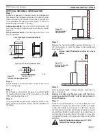 Предварительный просмотр 14 страницы Monessen Hearth WDV Wideview WDV500 Installation And Operating Instructions Manual