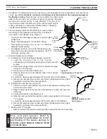 Предварительный просмотр 20 страницы Monessen Hearth WDV Wideview WDV500 Installation And Operating Instructions Manual