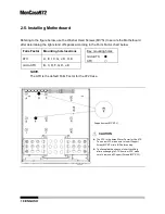 Предварительный просмотр 18 страницы Moneual 972 Product Manual