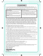 Preview for 11 page of Moneual Dual Care+ Quick Start Manual