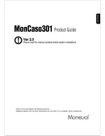 Moneual MonCaso 301 Series Product Manual preview