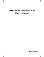 Предварительный просмотр 3 страницы Moneual RH750 User Manual