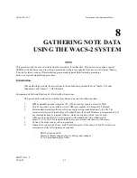 Предварительный просмотр 67 страницы Money Controls ARDAC WACS-2 Specification And Adjustment Manual