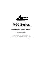 Preview for 1 page of Mongoose M60AM Operation Manuals