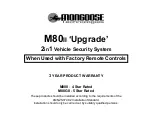 Mongoose M80GII Upgrade Manual preview