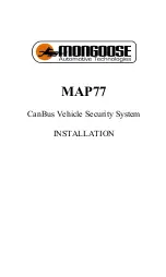 Mongoose MAP77 Installation Manual preview