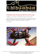 Mongrel Gear Chihuahua V2 Quick Start Manual preview