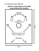 Preview for 15 page of Moniteq Crypto Lock CC-8521BN Instruction Manual