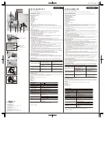 Предварительный просмотр 1 страницы Monitex CAPSULE MIXER CM-II Instructions For Use