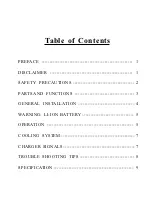 Preview for 2 page of Monitex Ti-Lite GT-1500 User Manual