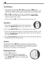 Preview for 8 page of Monitex Ti-Lite GT-1500 User Manual