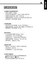 Preview for 11 page of Monitex Ti-Lite GT-1500 User Manual