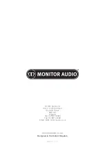 Preview for 16 page of Monitor Audio Apex AW-12 Owner'S Manual