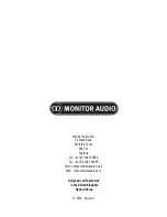 Preview for 14 page of Monitor Audio Bronze 1 Owner'S Manual