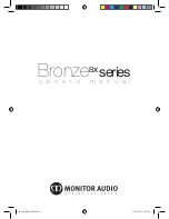 Monitor Audio Bronze BX Series Owner'S Manual preview