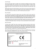 Preview for 3 page of Monitor Audio Bronze CP User Manual