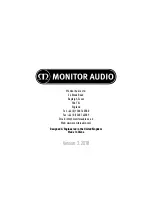 Preview for 11 page of Monitor Audio CLG-W10 Installation Manual