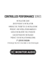 Monitor Audio CP-CT260 Installation Manual preview