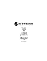 Preview for 12 page of Monitor Audio CPWT380 Installation Manual