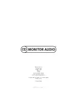 Preview for 6 page of Monitor Audio CS180 Installation Manual