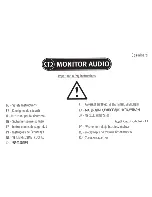 Preview for 8 page of Monitor Audio CS180 Installation Manual