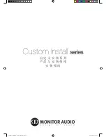 Preview for 57 page of Monitor Audio CT165 Product And Installation Manual