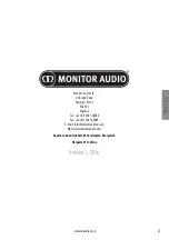 Preview for 49 page of Monitor Audio CW10 Owner'S Manual