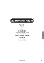 Preview for 61 page of Monitor Audio CW10 Owner'S Manual