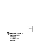 Preview for 7 page of Monitor Audio CWT 140 Installation Manual