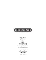 Предварительный просмотр 15 страницы Monitor Audio Gold 200 Owner'S Manual