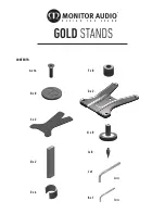 Monitor Audio Gold Stands Assembly Instructions preview