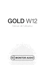 Preview for 19 page of Monitor Audio Gold W12 Owner'S Manual