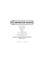 Предварительный просмотр 60 страницы Monitor Audio IA40-3 Owner'S Manual