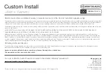 Preview for 8 page of Monitor Audio IWS-10 Installation Manual