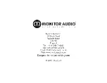 Preview for 10 page of Monitor Audio IWS-10 Installation Manual