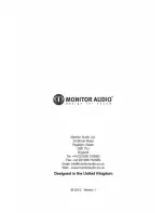 Preview for 14 page of Monitor Audio M Centre Owner'S Manual