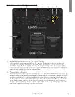 Preview for 5 page of Monitor Audio MASS Owner'S Manual