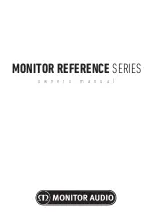 Monitor Audio Monitor Reference MR Centre Owner'S Manual preview