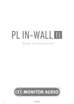 Preview for 8 page of Monitor Audio PL IN-WALL II Installation Manual