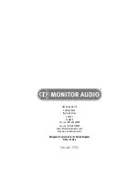 Preview for 70 page of Monitor Audio PL IN-WALL II Installation Manual