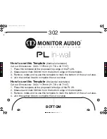 Preview for 1 page of Monitor Audio PL IW Template