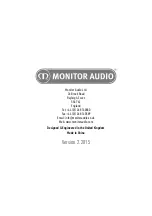 Preview for 92 page of Monitor Audio Platinum 100 II Initial Setup Manual