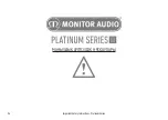 Предварительный просмотр 54 страницы Monitor Audio platinum series II Instruction Manual