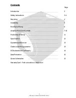 Monitor Audio Radius Rsw-12 Owner'S Manual preview