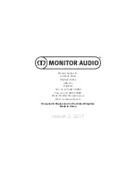 Preview for 10 page of Monitor Audio Silver 100 Owner'S Manual