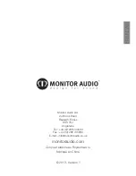 Предварительный просмотр 29 страницы Monitor Audio Silver series Owner'S Manual