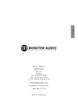 Предварительный просмотр 43 страницы Monitor Audio Silver series Owner'S Manual