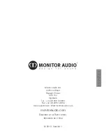 Предварительный просмотр 71 страницы Monitor Audio Silver series Owner'S Manual